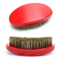 Traitement personnalisé brosse à cheveux pour homme peigne à barbe incurvée en bois massif dur 360 vague courbe brosse